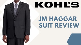 Affordable Suit Review | Kohls JM Haggar Premium Classic Fit Stretch Suit