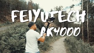 Feiyu Tech AK4000 review w/ Sony A6300 is it for Filmmakers?