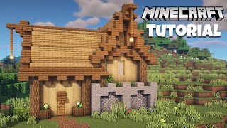 How to Build a Simple Survival House | Minecraft Tutorial