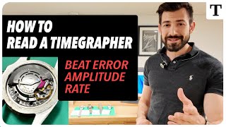How to read a timegrapher | The basics
