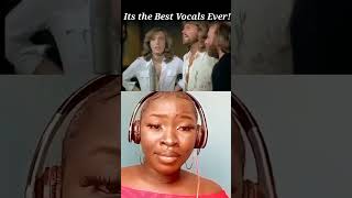Her First Time Hearing Bee Gees - Too Much Heaven #beegees #toomuchheaven #reaction #viral