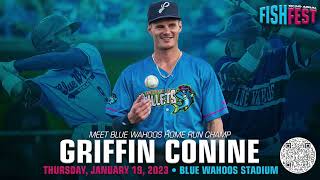 Griffin Conine 2022 Blue Wahoos highlights