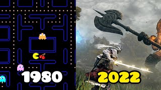 Evolution of Game of the Year Winner 1980-2022 video game ASMR ( no commentary ) #gaming