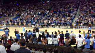 First Frisbee Chant and 8 Clap at the reopening of Pauley Pavilion