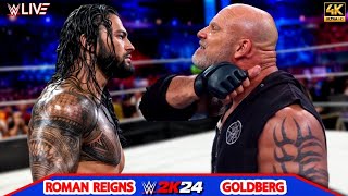 Full Match - Goldberg vs. Roman Reigns