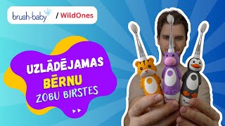 BrushBaby WildOnes elektriskās zobu birstes atsauksme.