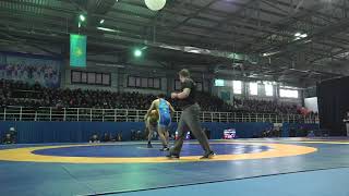 ЧРК 2019, 1/2 FINAL FR-70 KG KAIPANOV N. VS ZHUMAGAZIYEV D. 2 PER