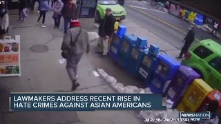 Lawmakers address recent rise in hate crimes against Asian Americans