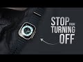 How to Stop your Apple Watch from Turning Off (tutorial)