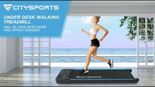 Best treadmill for walking:  CITYSPORTS Walking Treadmill  WP2