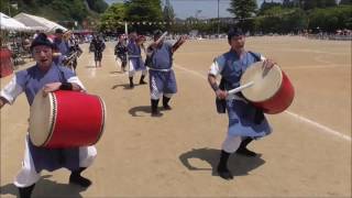 いわき応援エイサー2017　中野新道エイサーその１