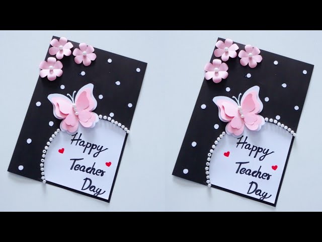 Easy And Beautiful Teacher Day Card Diy Teacher Day Card Handmade