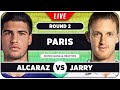 ALCARAZ vs JARRY • ATP Paris 2024 • LIVE Tennis Watchalong Stream