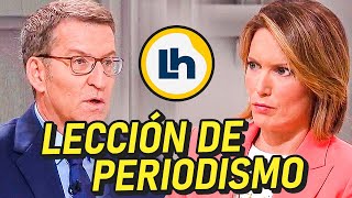 REPASO de SILVIA INTXAURRONDO A FEIJÓO en la entrevista de TVE