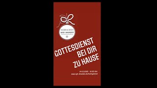 Weihnachtsgottesdienst | CGH Dresden | 24.12.2020