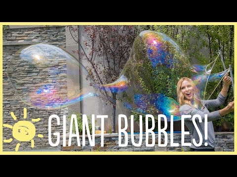 DIY | How To Make Giant Bubbles! DIY | How To Make Giant Bubbles!
