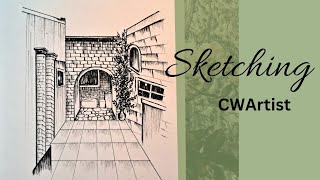 How to Draw| Pen Art Architectural Sketch/Urban Sketching