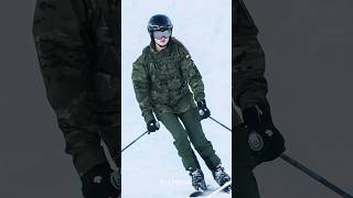 Princess Leonor melaksanakan latihan militer rencana instruksi gunung dan Ski#princessleonor #spain