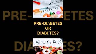 Hunger ? Fatigue? Too much sugar?! Is it diabetes? Pre diabetes? #shorts #diabetes