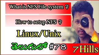 What is NFS file system | How to configure network file system | Linux| Unix | 7Hills | Telugu