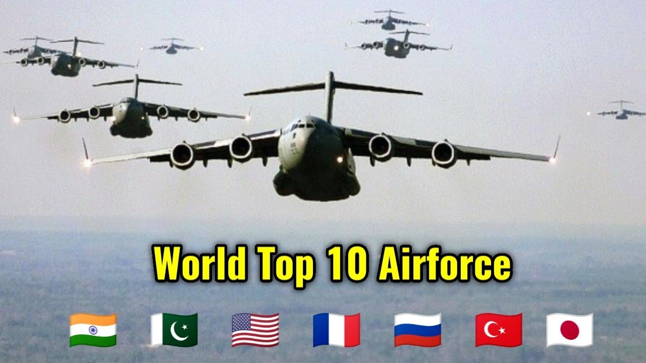 World Top 10 Most Powerful Airforce 3d Animation Youtube