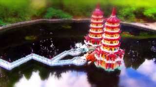 The Dragon and Tiger Pagodas in Kaohsiung(Taiwan)_高雄龍虎塔(台湾) [miniature 1976]