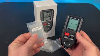 Paint Thickness Gauge TC100 Car Coating Thickness Meter for Used Car Buyers Review