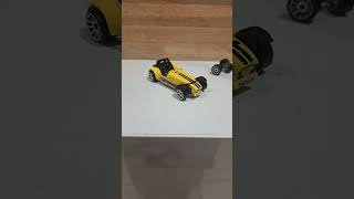 Hotwheels/Matchbox Caterham/Audi Wheel swap and test.#hotwheelstest