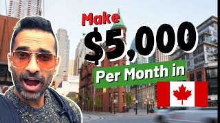 How to make $5,000 a Month in Canada | Vlog #2