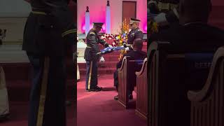 Military Funeral Honors for a Veteran, Mrs. Ernistine’s Thomas