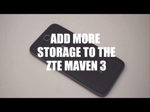 Add more storage to your ZTE Maven 3 Add more storage to your ZTE Maven 3