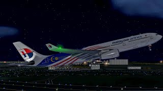 Malaysia Airlines A330 | Kuala Lumpur - Singapore | Full Flight | RFS - Real Flight Simulator