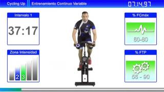 Clase Virtual Nº16 Cycling Up - Continuo Variable Ciclo Indoor by David Aguado