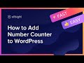 How to Add Number Counter to WordPress