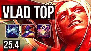 VLADIMIR vs VOLIBEAR (TOP) | 17/1/5, 8 solo kills, Legendary | KR Grandmaster | 25.4