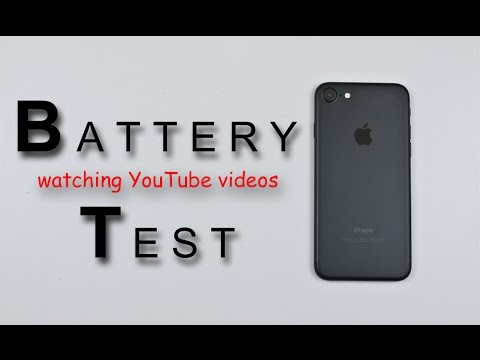 iPhone 7 - Battery Life Test Review! (watching youtube videos) iPhone 7 - Battery Life Test Review! (watching youtube videos)
