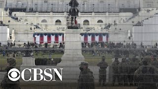 Unprecedented security across Washington ahead of presidential inauguration