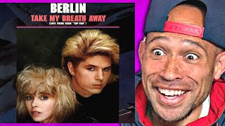 Berlin - Take My Breath Away REACTION! These throwback videos are funny...