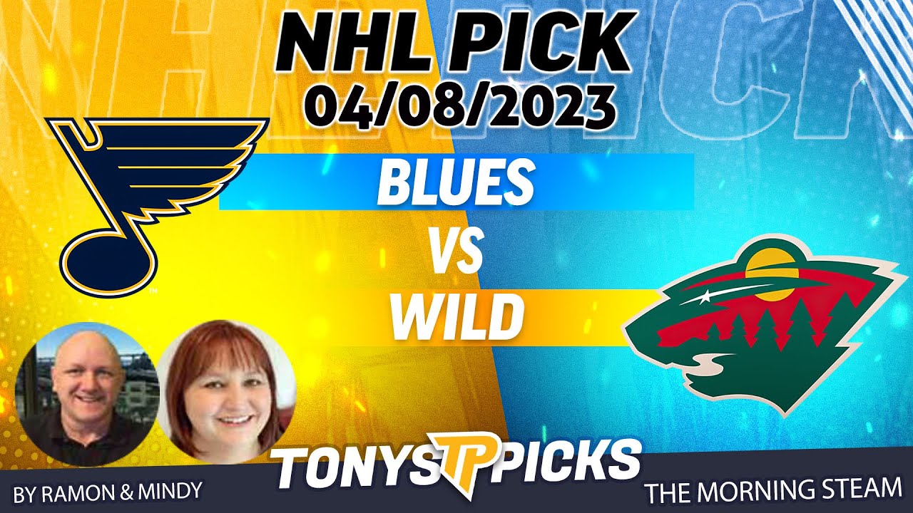 St Louis Blues Vs Minnesota Wild 4/8/2023 FREE NHL Picks And ...