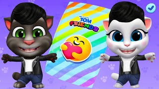 My Talking Tom Friends Spring New Sticker Album Update Rock ‘n’ Roll Outfit (iOS,Android)