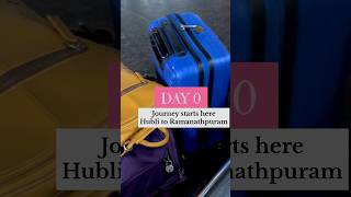 Hubli to rameshwaram (ramanathpuram) day 0 details |#indianrailways #rameshwaram #hubli #trending