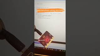 MicroPython using MicroBit | How to use microbit using makecode #microbit #shorts #micropython