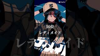 個人的に好きなAdoさんの曲TOP１２！！　コメントで好きな曲教えてね！！　＃Ado　＃好きな○○ランキング #shorts