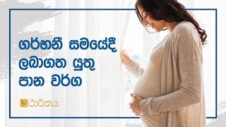 ගර්භනී සමයේදී ලබාගත යුතු පාන වර්ග | Drinks to take during pregnancy