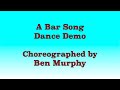 A Bar Song - Line Dance (Dance Demo)