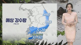 [날씨] 남해안·제주 비…서쪽 내륙 초여름 더위 / 연합뉴스TV (YonhapnewsTV)