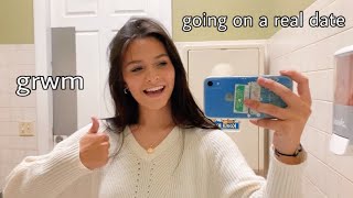 going on a real date...GRWM for a date