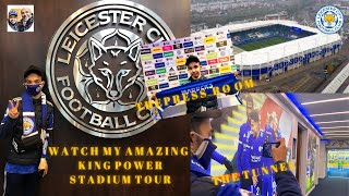 Wow! Watch My Amazing King Power Stadium Tour Vlog | See Who Sings In The HOME Dressing Room?