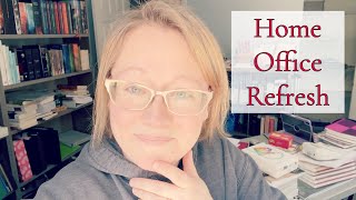 HOME OFFICE REFRESH || HOME ORGANIZATION CHALLENGE || GET RID OF PLANNERS WITH ME