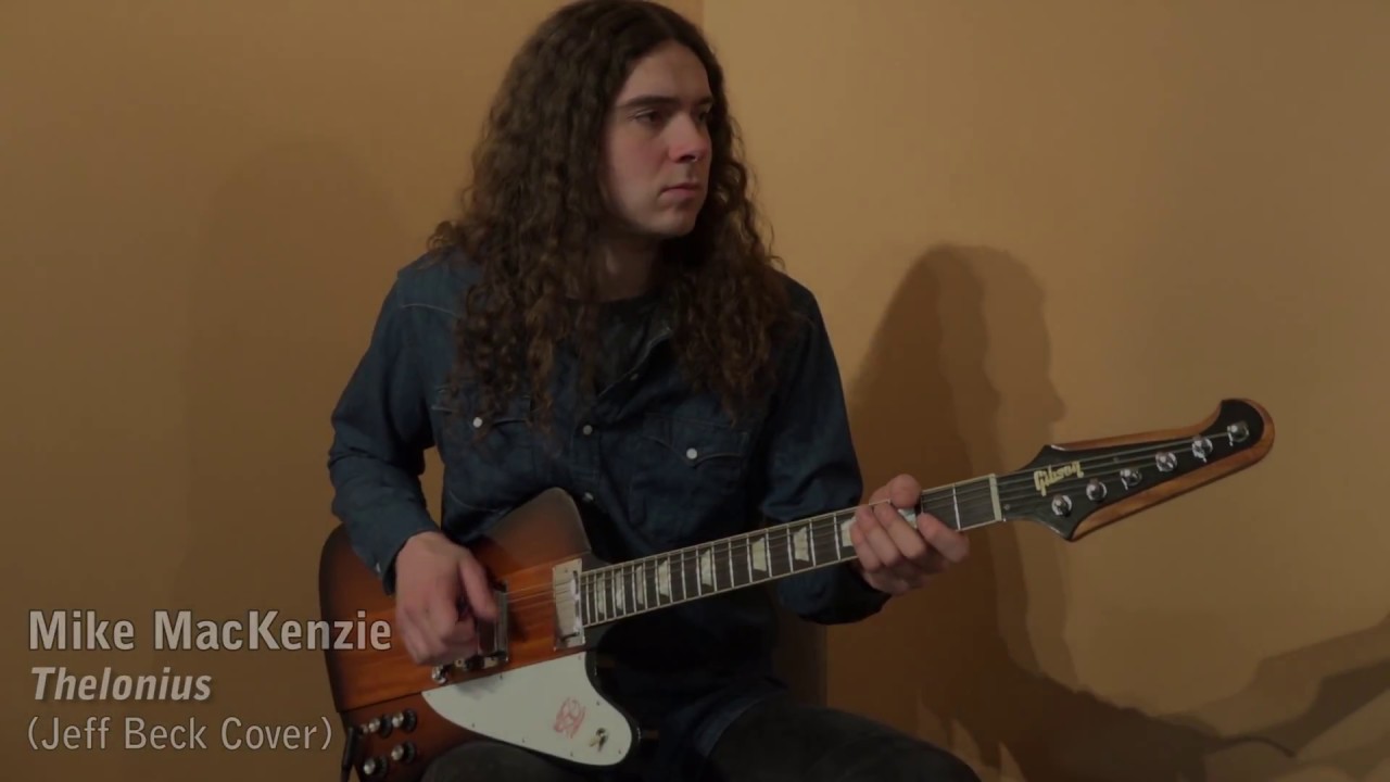 Jeff Beck Thelonius Guitar Cover By Mike Mackenzie Youtube